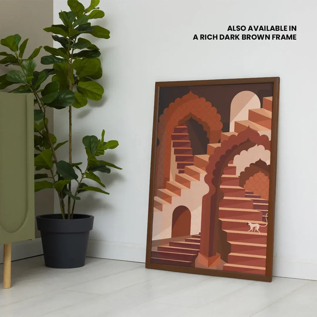 Amber Stepwell Art Print Set (Set of 3)