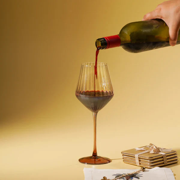 Amber Luxe Premium Wine Glass