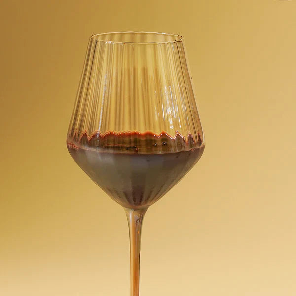 Amber Luxe Premium Wine Glass