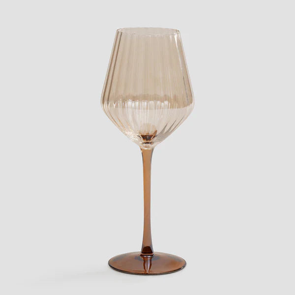 Amber Luxe Premium Wine Glass