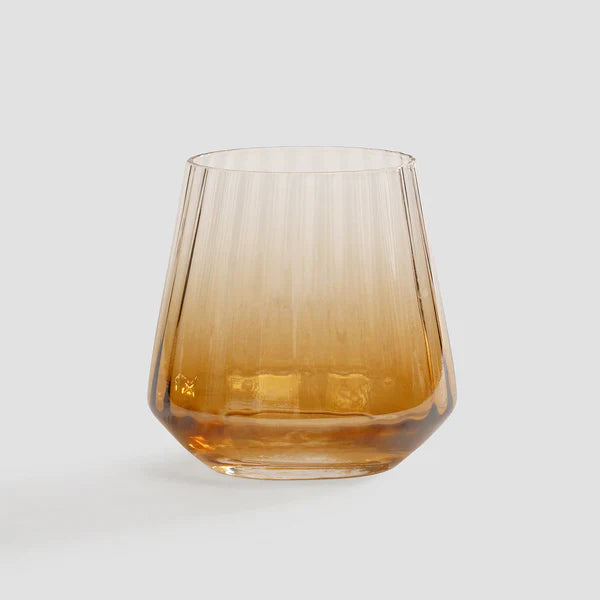 Amber Luxe Tumbler Glass