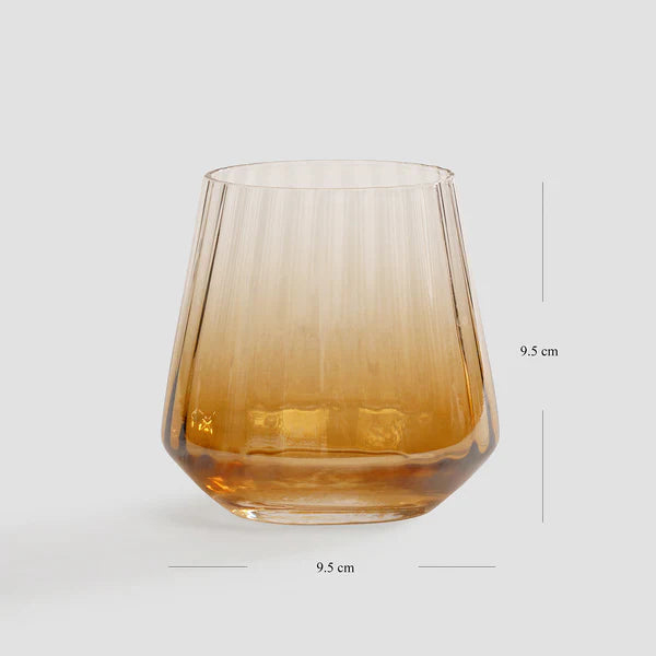 Amber Luxe Tumbler Glass