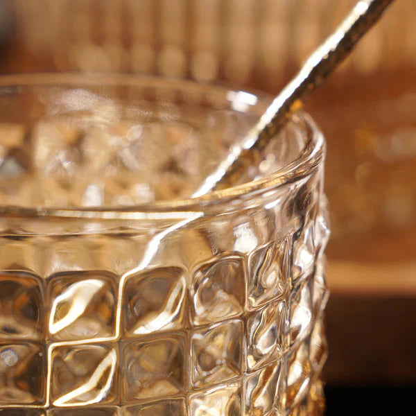 Amber Luxe Whiskey Glass