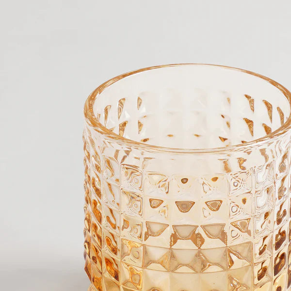 Amber Luxe Whiskey Glass