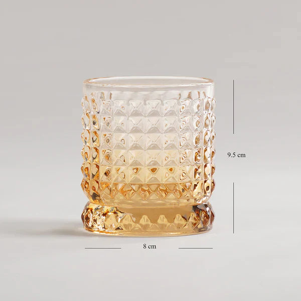 Amber Luxe Whiskey Glass